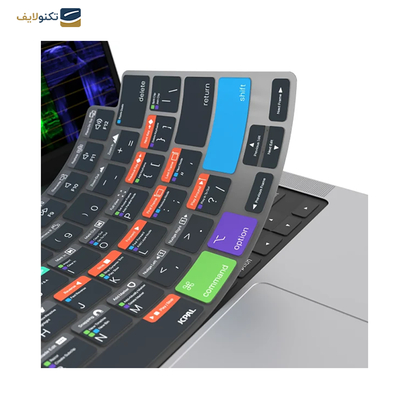 gallery-محافظ کیبورد مک بوک جی سی پال مدل VerSkin DaVinci Resolve Shortcut copy.png