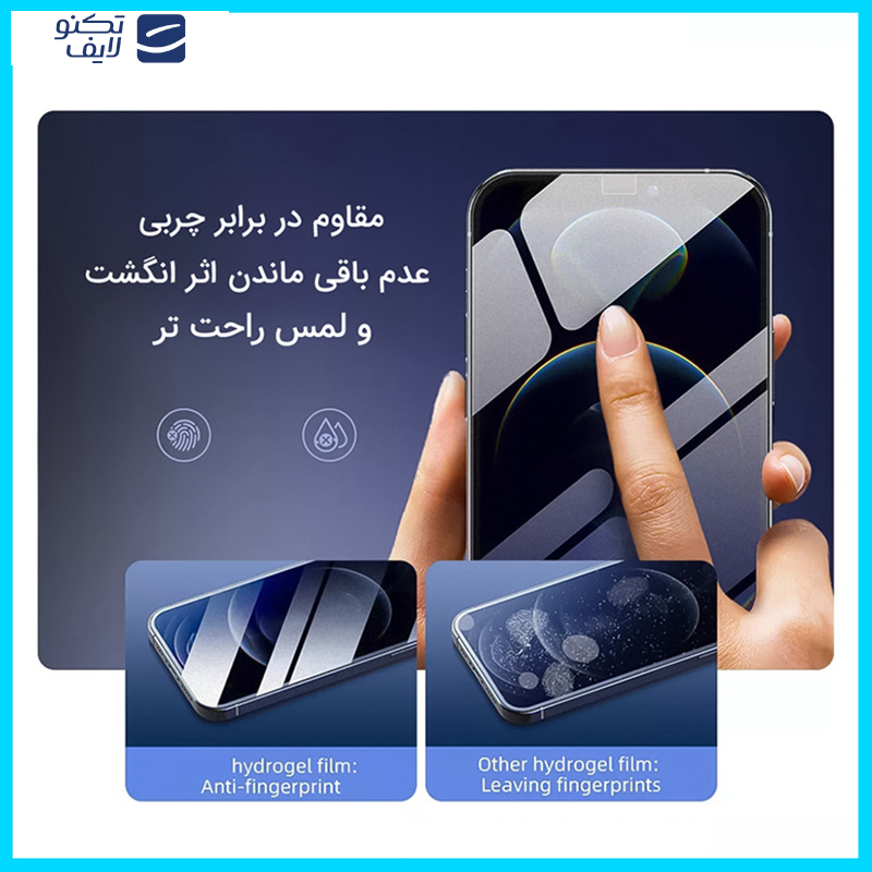 محافظ صفحه نمایش حریم شخصی تکنو مدل HyPRV مناسب برای گوشی موبایل شیائومی Poco X4 Pro 5G