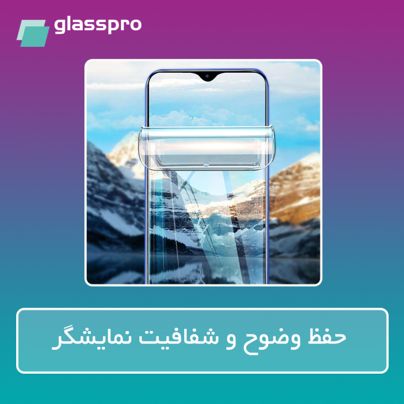 محافظ صفحه نمایش شفاف گلس پرو مدل Resistant مناسب برای گوشی موبایل هوآوی Nova 12 Pro