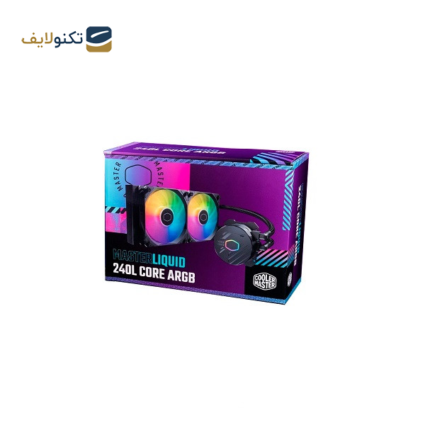 سیستم خنک کننده آبی کولر مستر مدل MASTERLIQUID 240L CORE ARGB