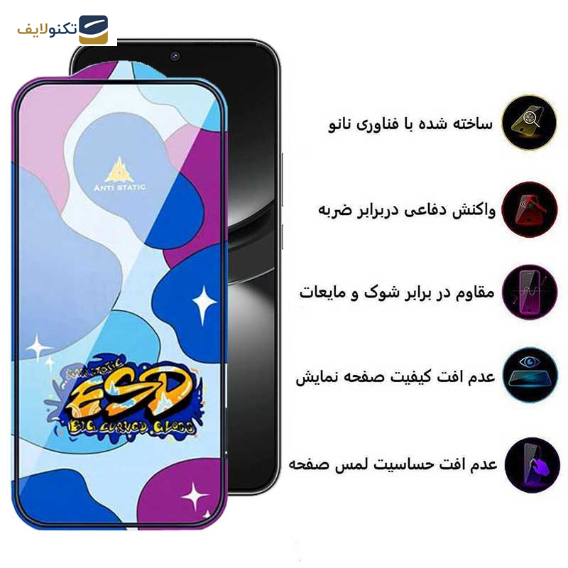 محافظ صفحه نمایش اپیکوی مدل Star ESD مناسب برای گوشی موبایل هوآوی Nova 12 / Nova 12 Lite / Nova 11 SE / Nova 10 SE