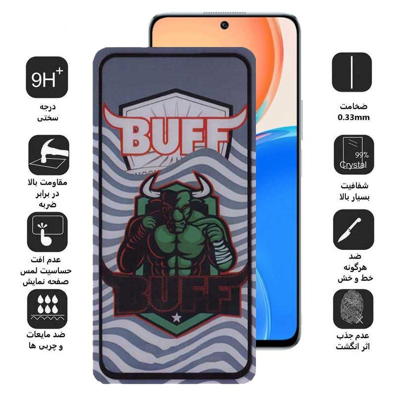 محافظ صفحه نمایش بوف مدل Super Power-G مناسب برای گوشی موبایل آنر X8 4G /  90 Lite 5G