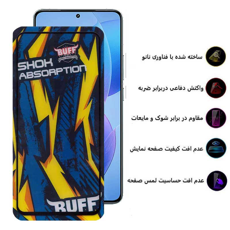 محافظ صفحه نمایش بوف مدل Shock-Shock-G مناسب برای گوشی موبایل شیائومی Redmi K70 / K70 Pro / K70E