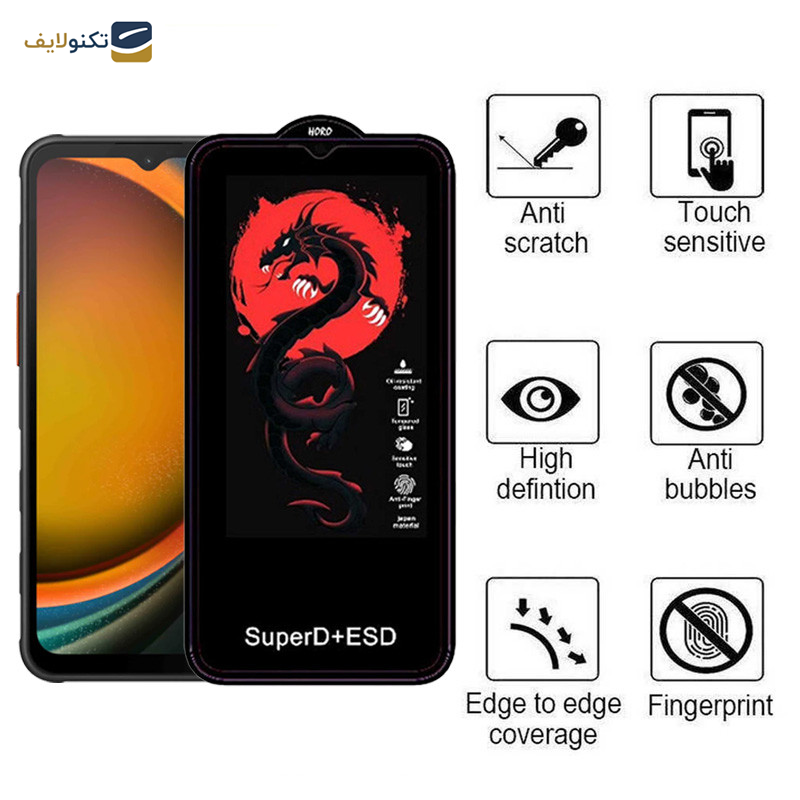 محافظ صفحه نمایش اپیکوی مدل Dragon ESD مناسب برای گوشی موبایل سامسونگ Galaxy A14 4G/5G /Xcover7