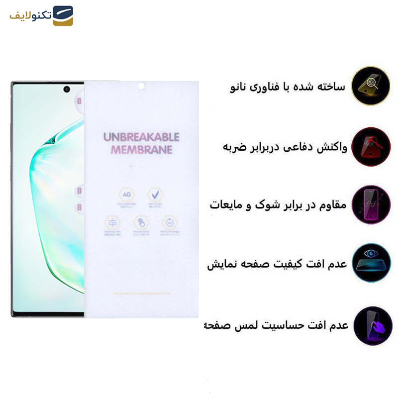 محافظ صفحه نمایش مات اپیکوی مدل Hydrogel-Matte مناسب برای گوشی موبایل سامسونگ Galaxy Note10 Plus