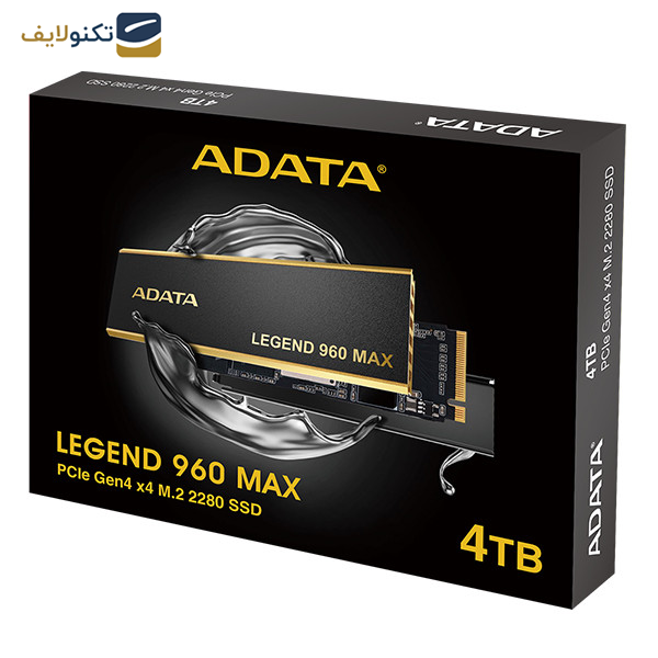 اس اس دی اینترنال ای دیتا مدل LEGEND 960 MAX  ظرفیت چهار ترابایت