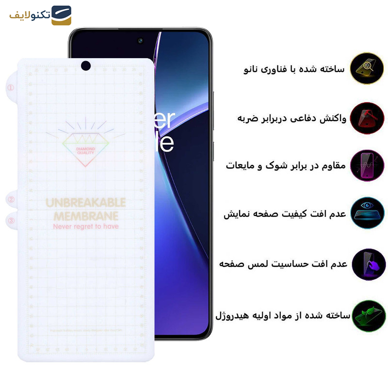 محافظ صفحه نمایش بوف مدل Hydrogel مناسب برای گوشی موبایل وان پلاس Nord CE4/Nord CE3/10R/10T/Ace Pro/Ace