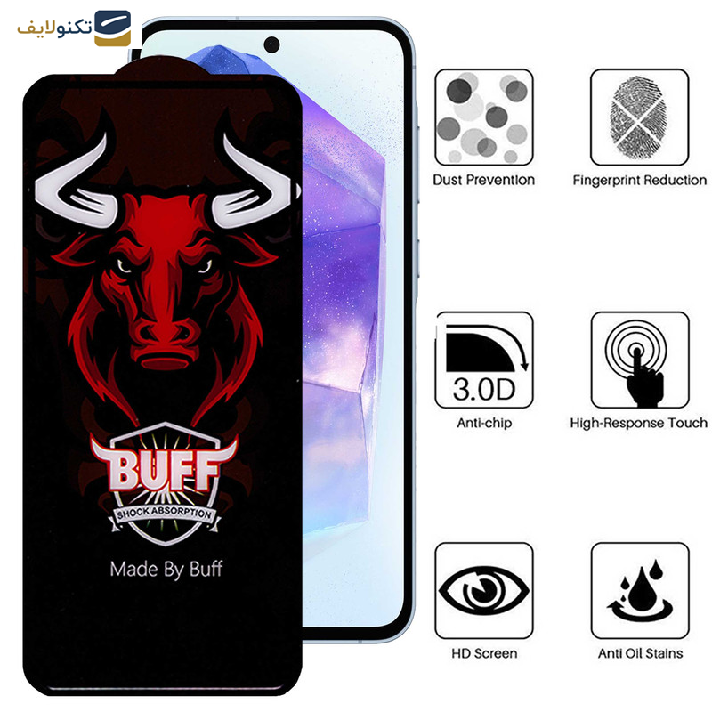 محافظ صفحه نمایش سرامیکی بوف مدل Ceramic Pro مناسب برای گوشی موبایل سامسونگ  Galaxy A55 / A35