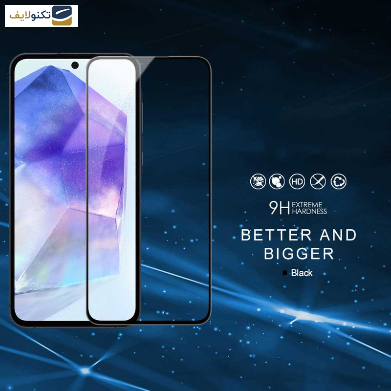 محافظ صفحه نمایش سرامیکی بوف مدل Ceramic مناسب برای گوشی موبایل سامسونگ Galaxy A55 / A35