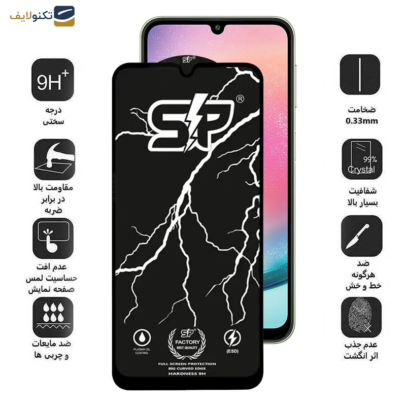 محافظ صفحه نمایش اپیکوی مدل SP Factory مناسب برای گوشی موبایل سامسونگ Galaxy A24 4G/A25/A15 4G/5G /F34