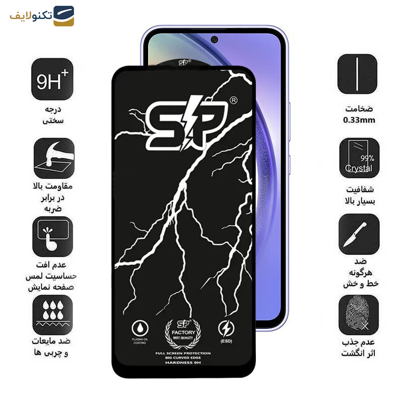 محافظ صفحه نمایش اپیکوی مدل SP Factory مناسب برای گوشی موبایل سامسونگ Galaxy A54/ S23 FE