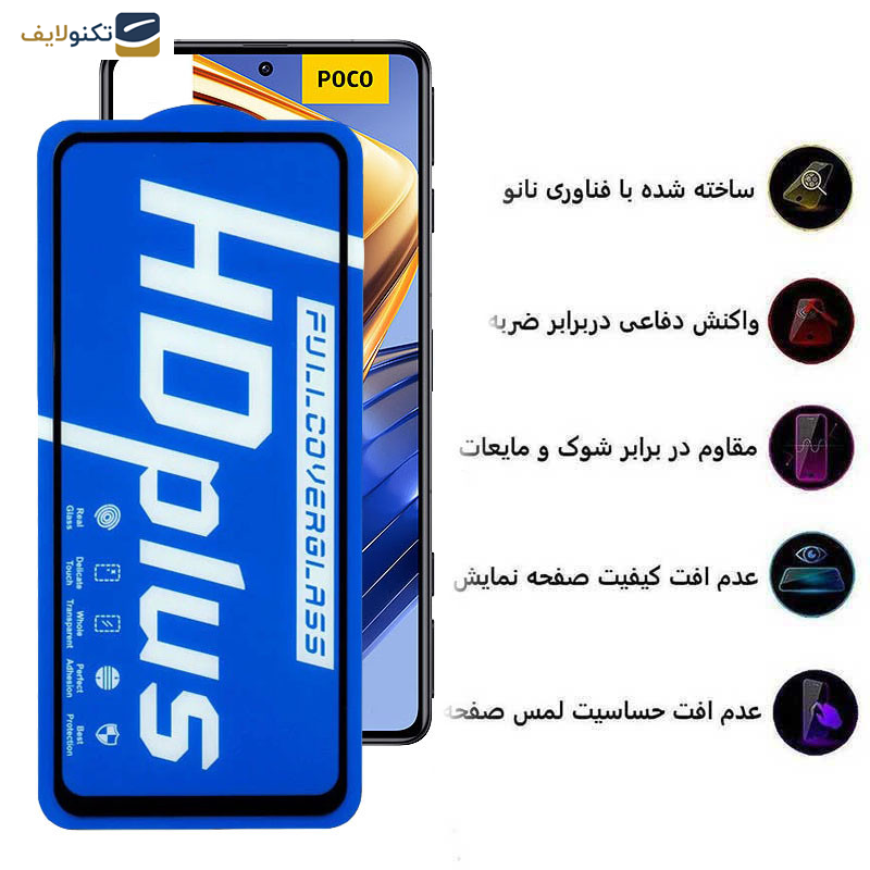 محافظ صفحه نمایش اپیکوی مدل HD Plus مناسب برای گوشی موبایل شیائومی Poco F5 Pro/ F5/ F4 GT/F3 GT/ F4/ F3