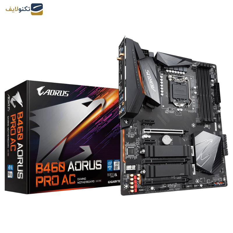 مادربرد گیگابایت مدل B460 AORUS PRO AC