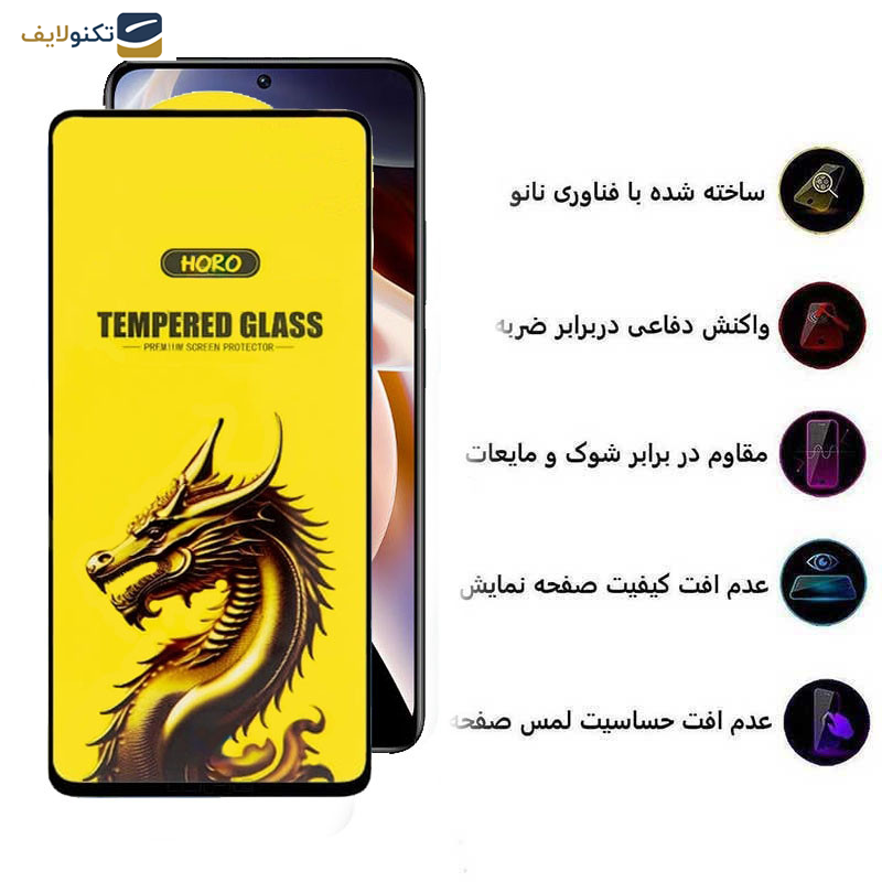 محافظ صفحه نمایش اپیکوی مدل Golden Dragon مناسب برای گوشی موبایل شیائومی Redmi Note 11 Pro 5G/4G / Note 11E Pro/ Note 11 Pro Plus 5G (China/India)/ Note 11 Pro 5G (China)