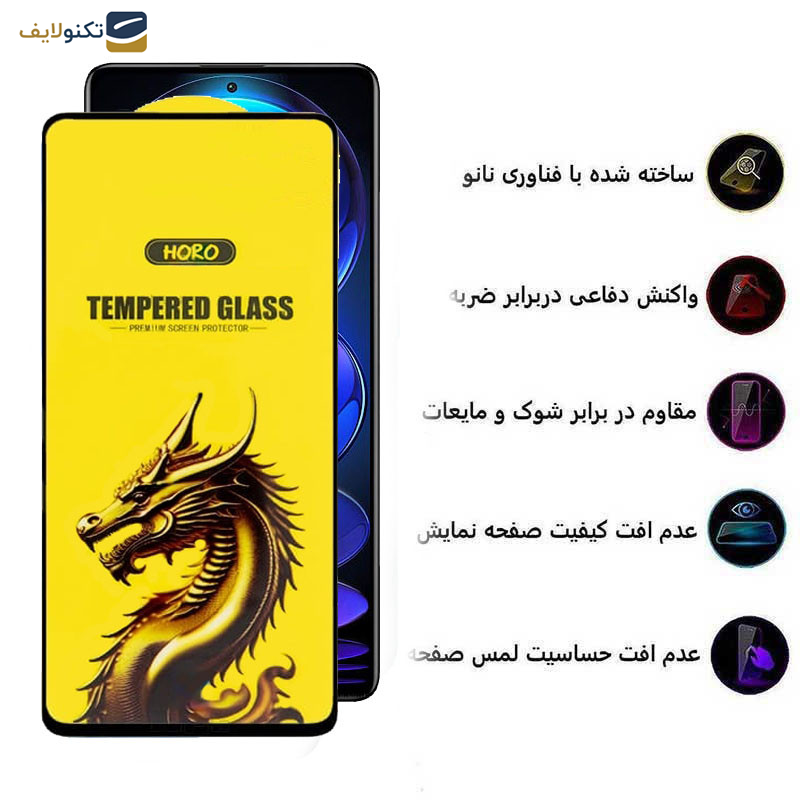 محافظ صفحه نمایش اپیکوی مدل Golden Dragon مناسب برای گوشی موبایل شیائومی Redmi Note 12 Pro Plus/ Note 12 Pro 4G/5G / Note 12 5G/4G / Note 12 (China)