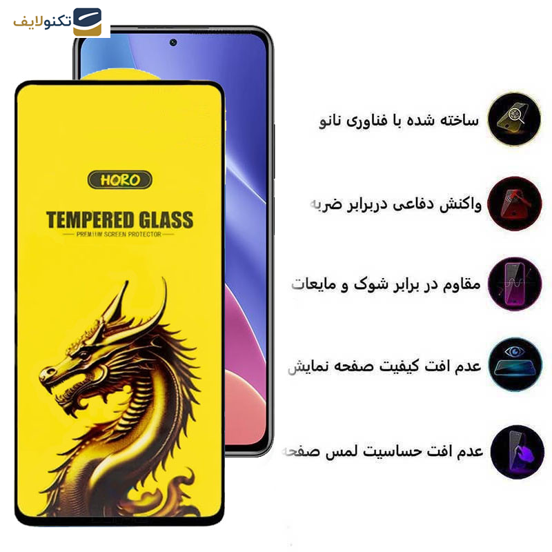 محافظ صفحه نمایش اپیکوی مدل Golden Dragon مناسب برای گوشی موبایل شیائومی Redmi K40 Ultra/ K40 Pro Plus/ K40 Gaming/ K40 Pro/ K40S/ K40