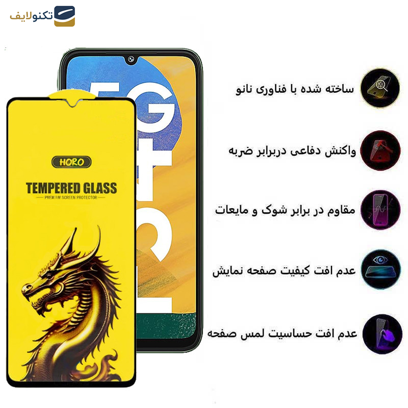 محافظ صفحه نمایش اپیکوی مدل Golden Dragon مناسب برای گوشی موبایل سامسونگ Galaxy F52 5G/F42 5G/F34 5G/F23 5G/F14 5G/F13 4G 