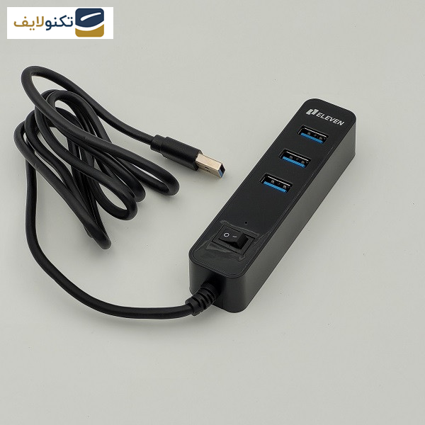 هاب 4 پورت USB 3.0 پورت ایلون مدل H302