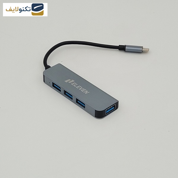 هاب 4 پورت USB 2.0 پورت ایلون مدل TYPE-C H801