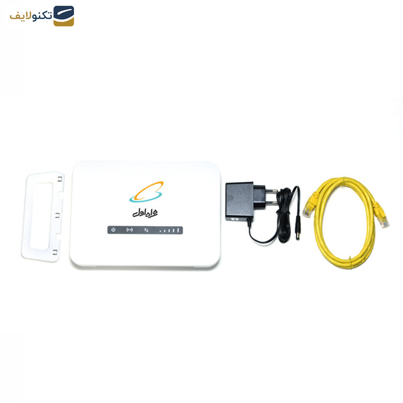  مودم 4.5G همراه اول مدل MIMO 4x4-HA6400 به همراه کارت فعالسازی سیم‌کارت اعتباری و 300 گیگابایت اینترنت 1 ساله