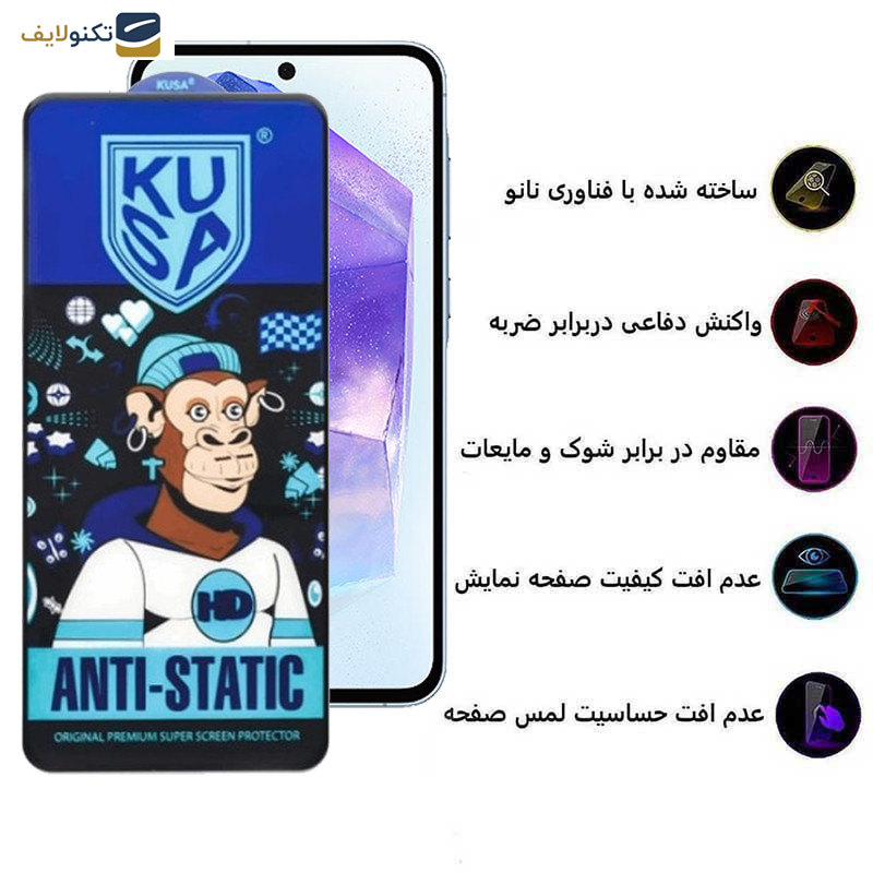 محافظ صفحه نمایش اپیکوی مدل Ice Monkey مناسب برای گوشی موبایل سامسونگ Galaxy A55 / A35