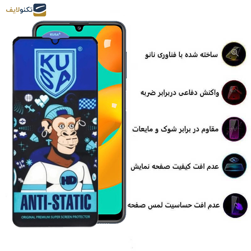 محافظ صفحه نمایش اپیکوی مدل Ice Monkey مناسب برای گوشی موبایل سامسونگ Galaxy M42 5G/ M34 5G/ M33 5G/ M32 5G/ M13 4G/ M12 4G