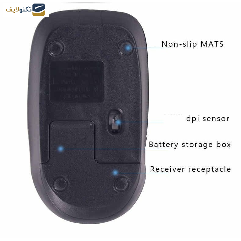 ماوس بی سیم مچر مدل MR-169