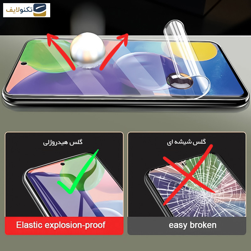 محافظ پشت گوشی شفاف راک اسپیس مدل HyGEL مناسب برای گوشی موبایل گوگل Pixel 7 pro