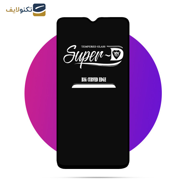 محافظ صفحه نمایش مدل Super D مناسب برای گوشی موبایل شیائومی Redmi Note 8