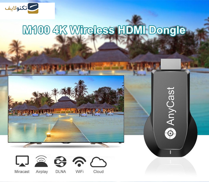 دانگل HDMI انی کست مدل M100 4K