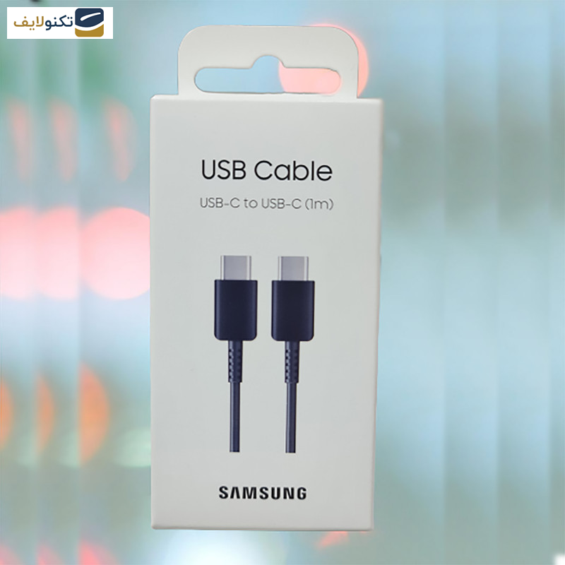 کابل USB-C سامسونگ مدل EP-DA705BBEGWW طول 1 متر