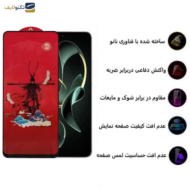 محافظ صفحه نمایش اپیکوی مدل Monkey King مناسب برای گوشی موبایل شیائومی Redmi K60 Ultra/ K60 Pro/ K60/ K60E