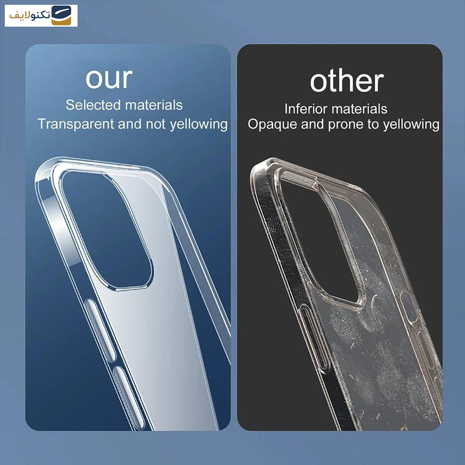 کاور اپیکوی مدل Transparent Clear مناسب برای گوشی موبایل اپل iPhone 13 Pro Max