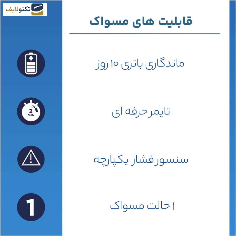 مسواک برقی اورال-بی مدل Professional Clean 1 