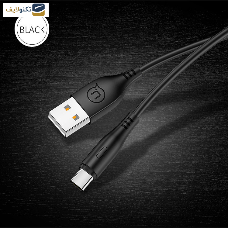 کابل تبدیل USB به USB-C یوسمز مدل US-SJ267 U18 طول 1 متر