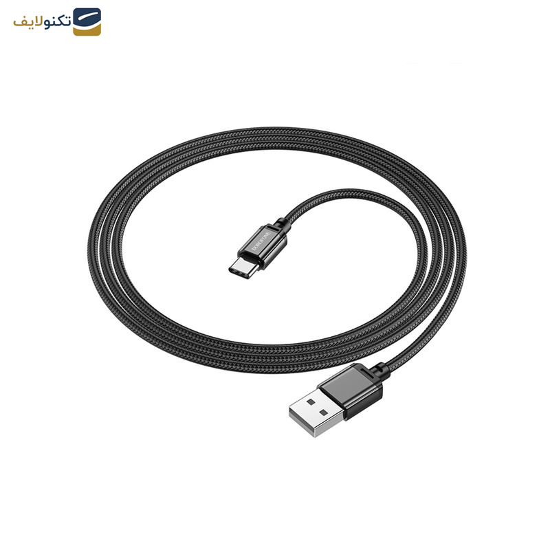 کابل تبدیل USB به USB-C بروفون مدل BX87 طول 1 متر