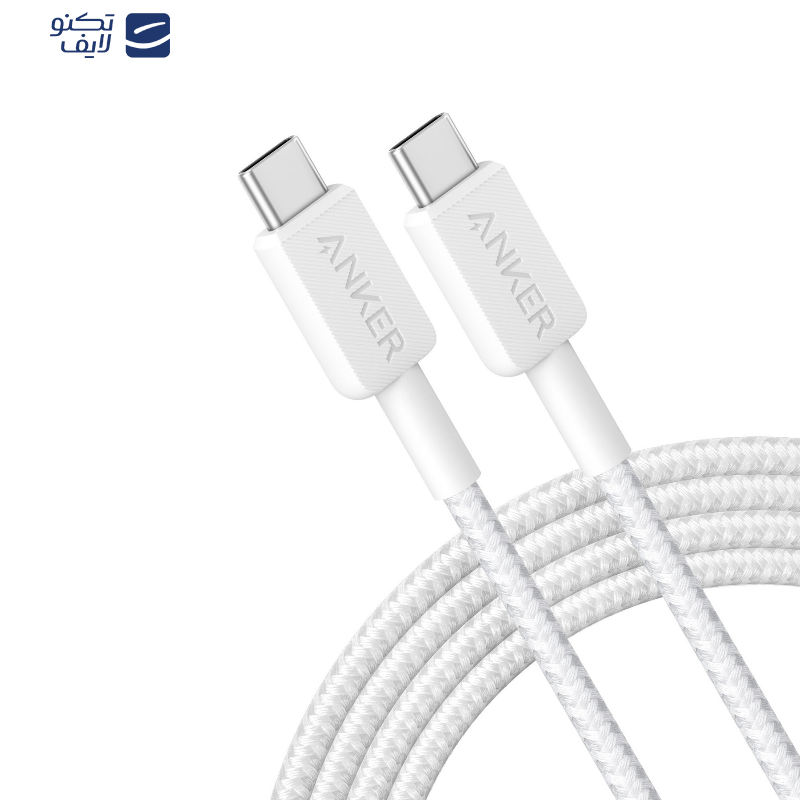 کابل تبدیل USB-C به USB-C انکر مدل A81F6 طول 1.8 متر