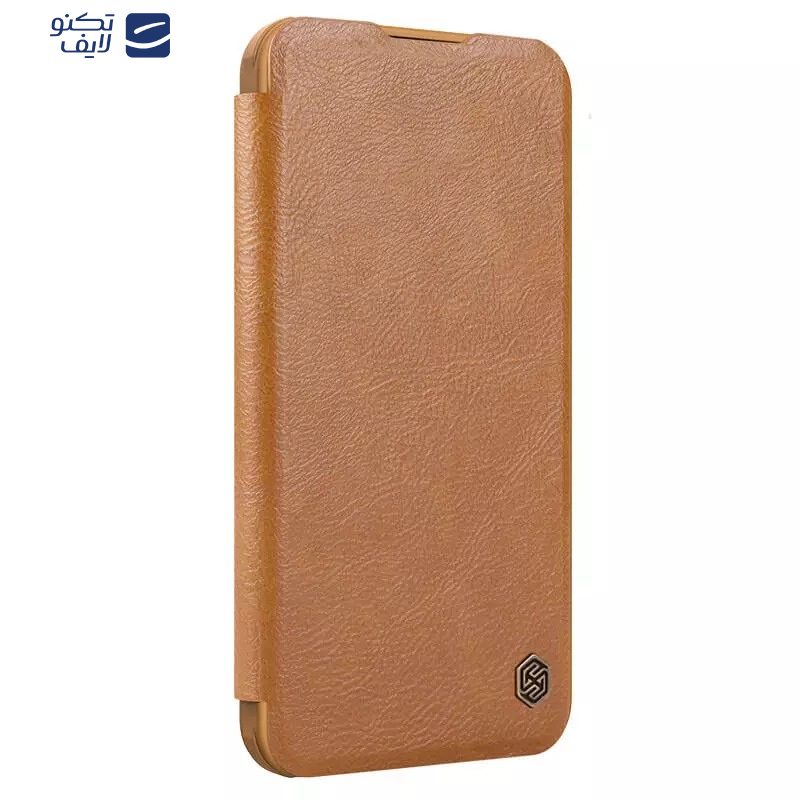  کیف کلاسوری نیلکین مدل Qin Prop Leather مناسب برای گوشی موبایل اپل iPhone 16 Pro 