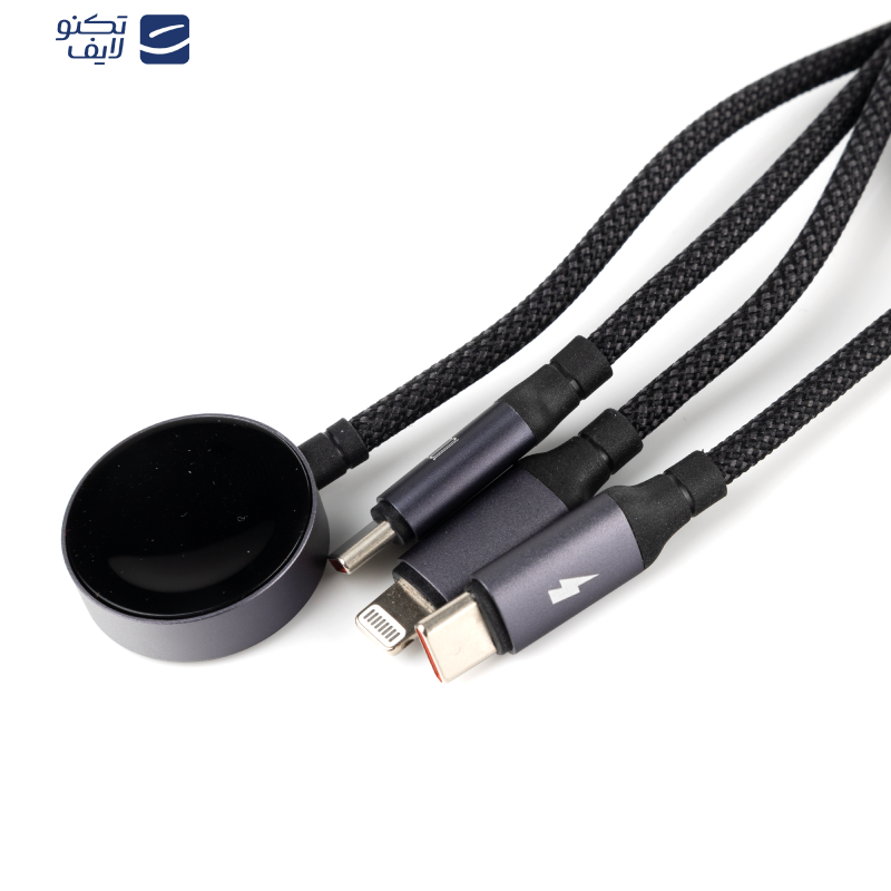 کابل تبدیل USB-C به لایتنینگ / USB-C / WIRELESS هیسکا مدل LX-31 طول 1.2 متر