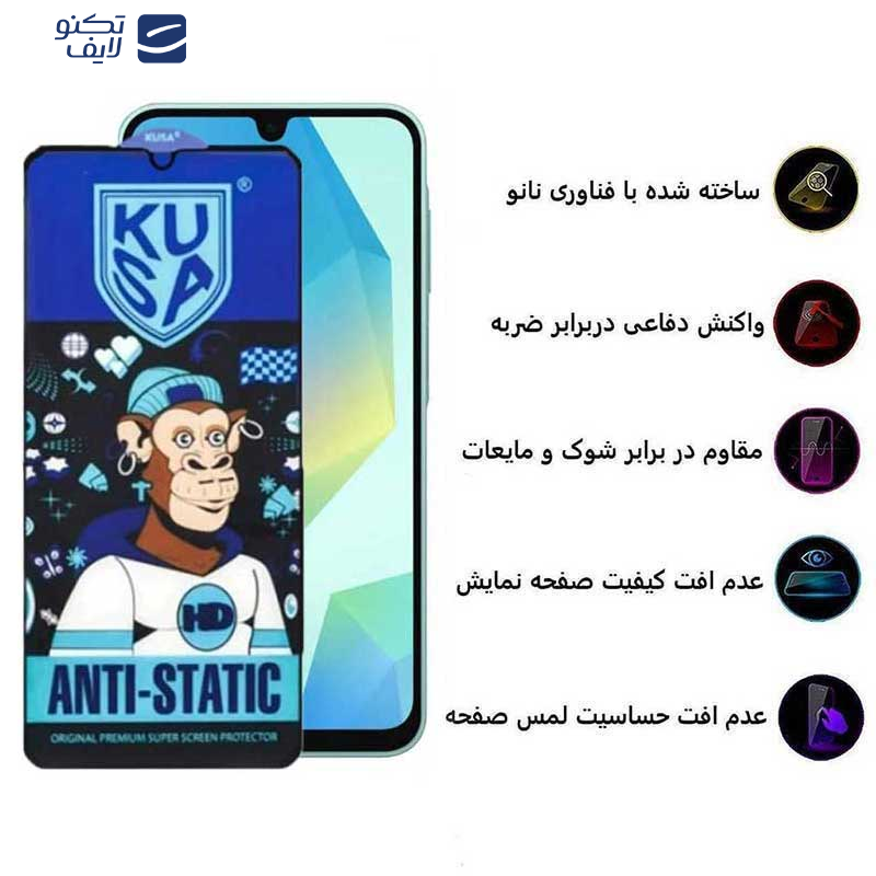 محافظ صفحه نمایش اپیکوی مدل Ice Monkey مناسب برای گوشی موبایل سامسونگ Galaxy A16