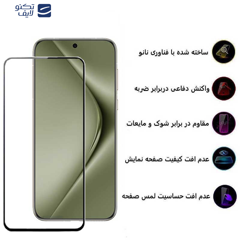 محافظ صفحه نمایش سرامیکی بوف مدل Ceramic مناسب برای گوشی موبایل هوآوی Pura 70 Pro/ Pura 70 Ultra / Nova 12S/ Nova 12i