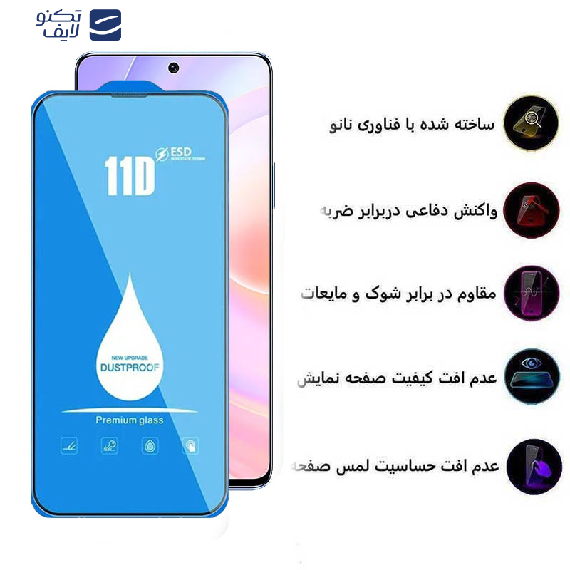 محافظ صفحه نمایش 11D اپیکوی مدل Blue ESD مناسب برای گوشی موبایل هوآوی  Nova 9 SE/ Nova 10 SE/ Nova 11 SE/ Nova 12/ Nova 12 Lite/ Nova 12i/ Nova 12 SE/ honor 50 Se