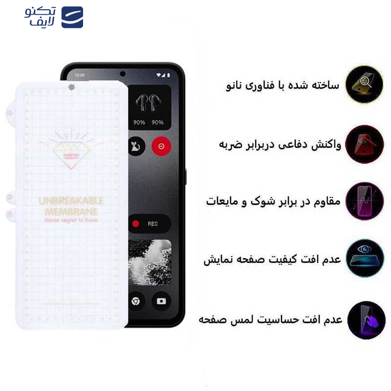 محافظ صفحه نمایش بوف مدل Hydrogel مناسب برای گوشی موبایل ناتینگ فون CMF 1