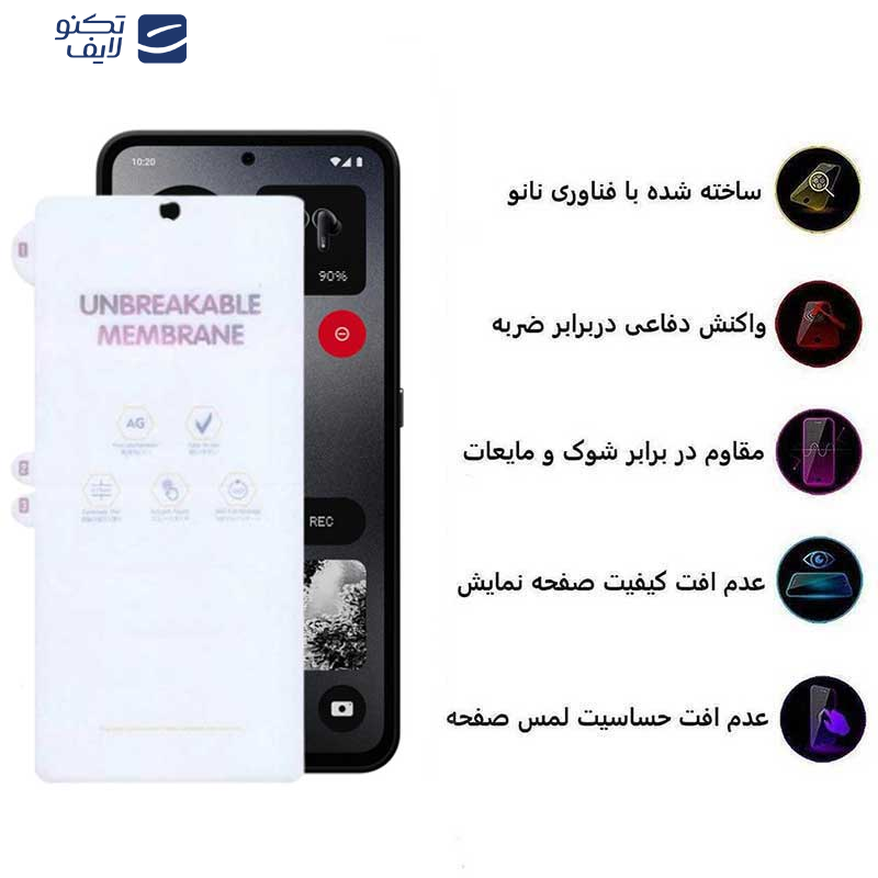 محافظ صفحه نمایش مات بوف مدل Hydrogel-Matte-G مناسب برای گوشی موبایل ناتینگ فون CMF 1