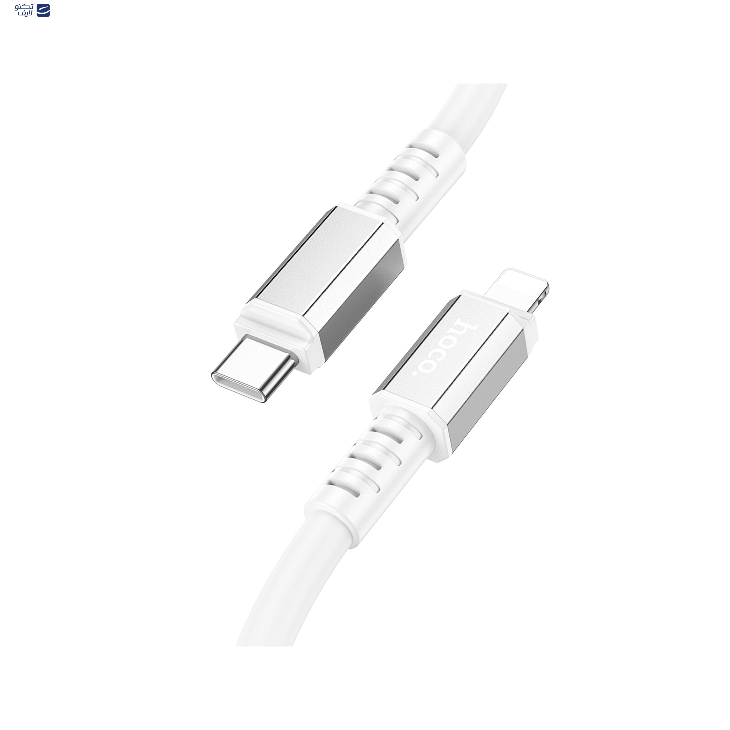  کابل تبدیل USB-C به لایتنینگ هوکو مدل X85 20W طول 1 متر 