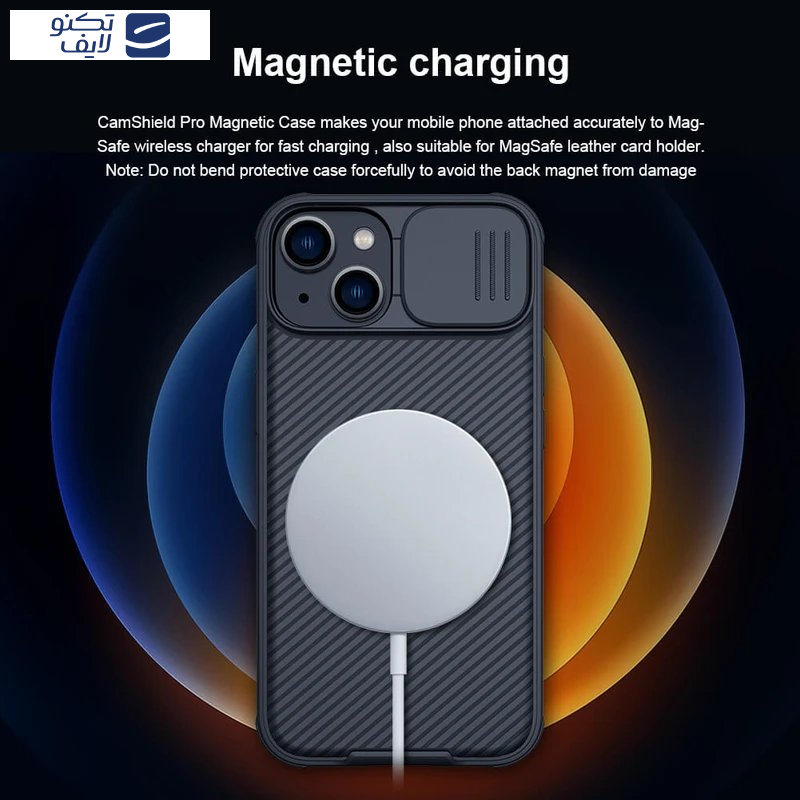 کاور نیلکین مدل CamShield Pro Magnetic مناسب برای گوشی موبایل اپل iPhone 15 Plus/ 14 Plus