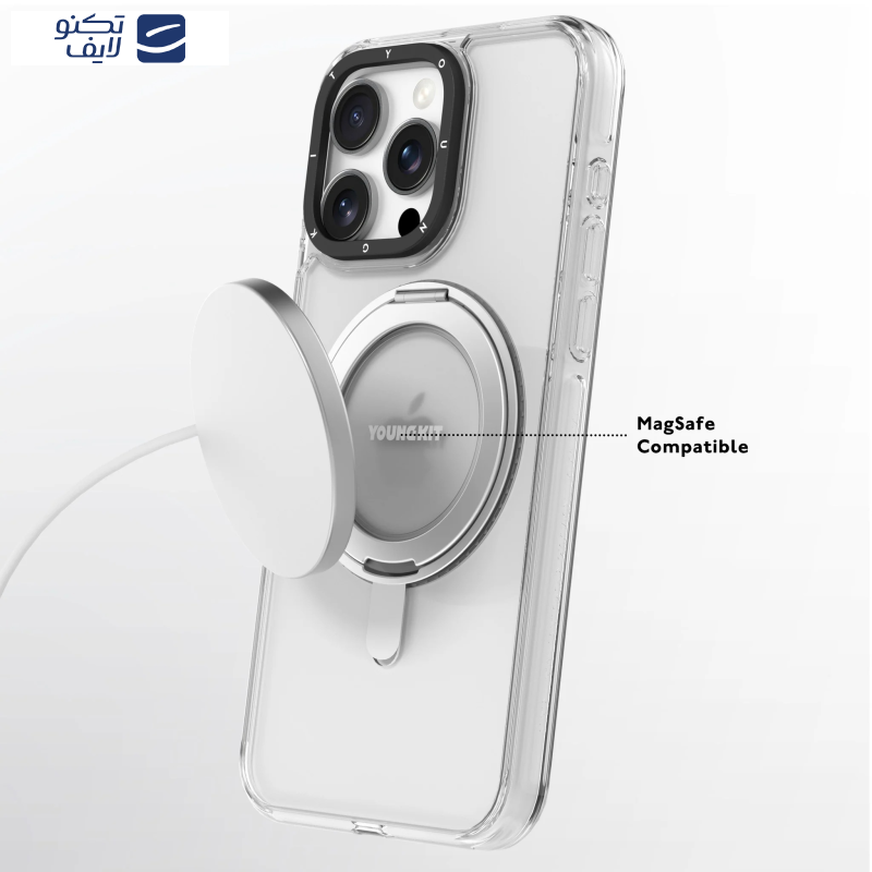 کاور یانگ کیت مدل Fulcrum series Rotating Bracket مناسب برای گوشی موبایل اپل iPhone 16 Pro 