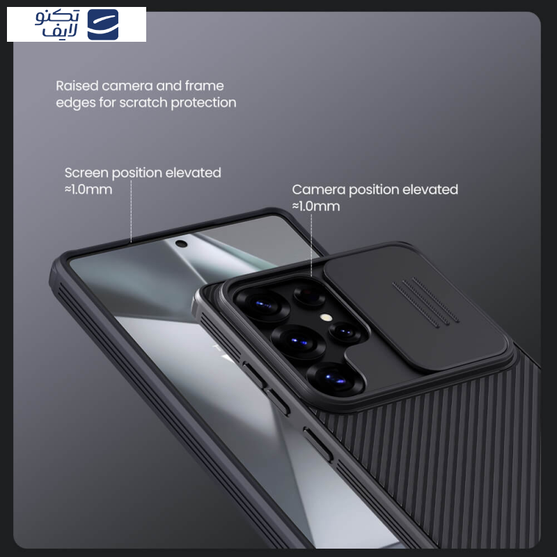 کاور نیلکین مدل CamShield Pro مناسب برای گوشی موبایل سامسونگ Galaxy S25 Ultra