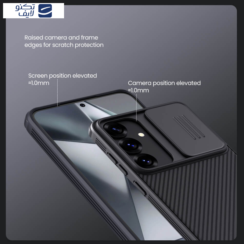 کاور نیلکین مدل CamShield Pro مناسب برای گوشی موبایل سامسونگ Galaxy S25