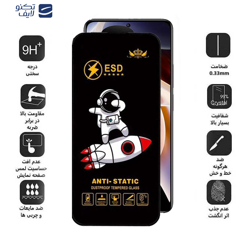 محافظ صفحه نمایش اپیکوی مدل Spaceship مناسب برای گوشی موبایل شیائومی Redmi Note 11 Pro 5G/4G / Note 11E Pro/ Note 11 Pro Plus 5G (China/India)/ Note 11 Pro 5G (China)